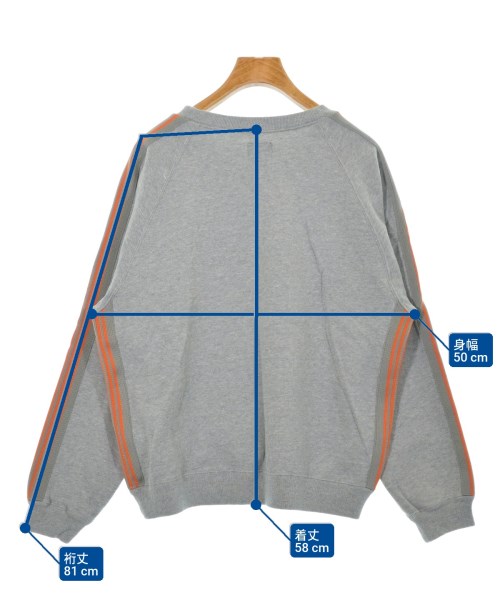 Needles（ニードルス）スウェット グレー サイズ:2(M位) レディース/2200619123284