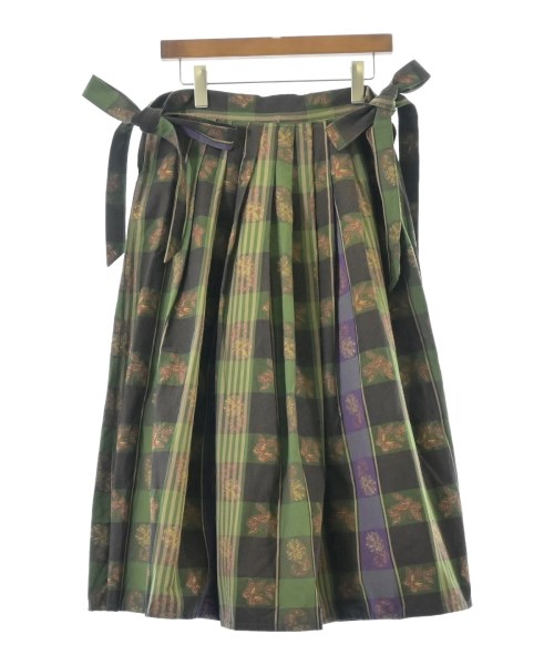 Needles(ニードルス)ロング・マキシ丈スカート 緑 サイズ:F/2200674253018