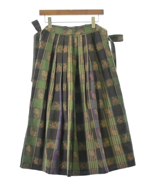 Needles（ニードルス）ロング・マキシ丈スカート 緑 サイズ:F レディース/2200674253018