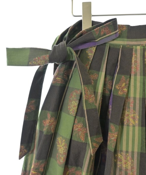 Needles（ニードルス）ロング・マキシ丈スカート 緑 サイズ:F レディース/2200674253018