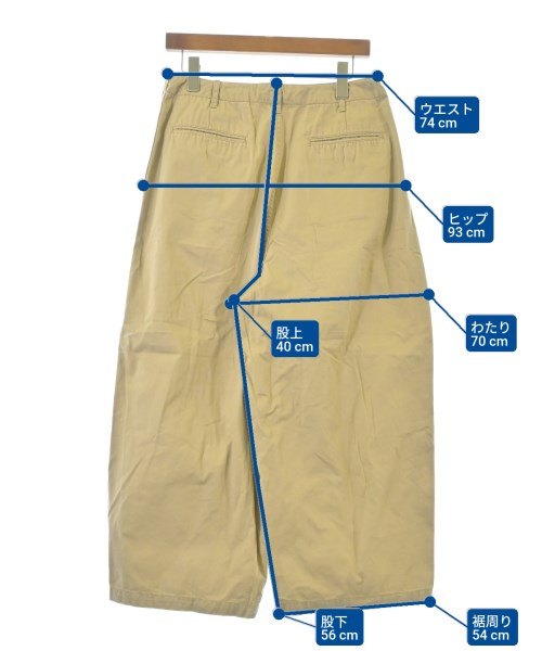 Needles（ニードルス）チノパン ベージュ サイズ:1(S位) レディース/2200675165051