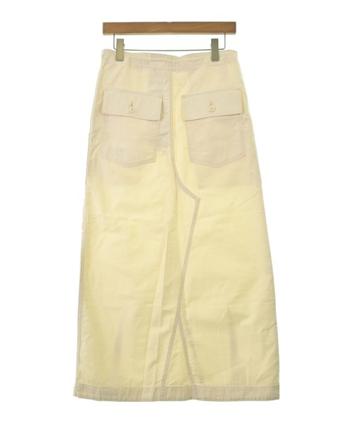 Needles（ニードルス）ロング・マキシ丈スカート 白 サイズ:1(S位) レディース/2200673600127