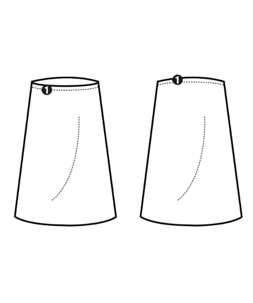 Needles（ニードルス）ロング・マキシ丈スカート ベージュ サイズ:2(M位) レディース/2200659707062