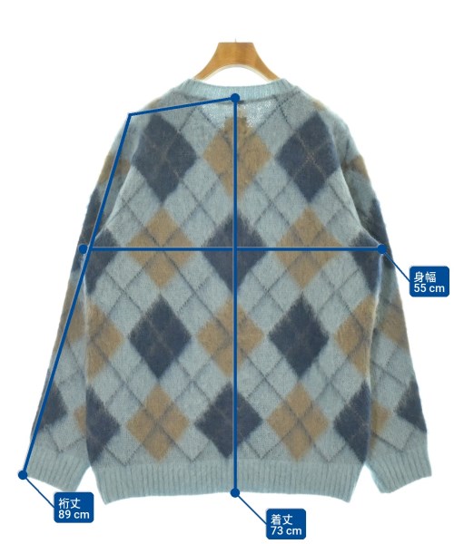 Needles（ニードルス）ニット・セーター 青 サイズ:M メンズ/2200638006032