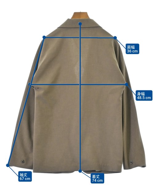 Needles（ニードルス）カジュアルジャケット 茶 サイズ:XS レディース/2200641888014