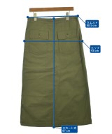 Needles（ニードルス）ロング・マキシ丈スカート カーキ サイズ:2(M位) レディース/2200645928396