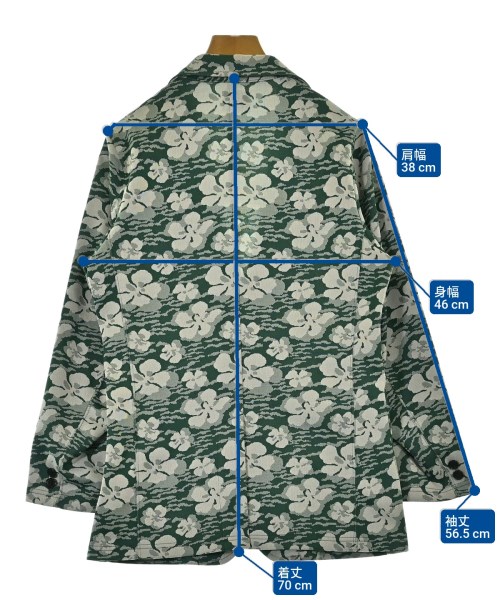 Needles（ニードルス）カジュアルジャケット 緑 サイズ:1(S位) レディース/2200654421031