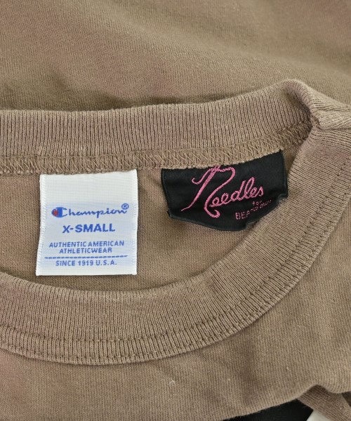 Needles（ニードルス）Tシャツ・カットソー 茶 サイズ:XS レディース/2200683352054