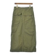 Needles（ニードルス）ロング・マキシ丈スカート カーキ サイズ:1(S位) レディース/2200688401092
