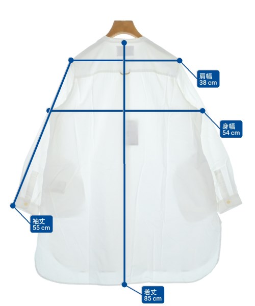 YAECA（ヤエカ）ブラウス 白 サイズ:M レディース/2200610347566