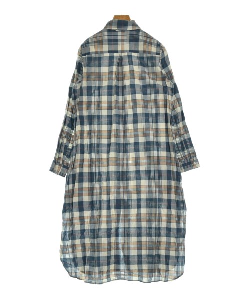 YAECA（ヤエカ）シャツワンピース 青 サイズ:S レディース/2200642866066