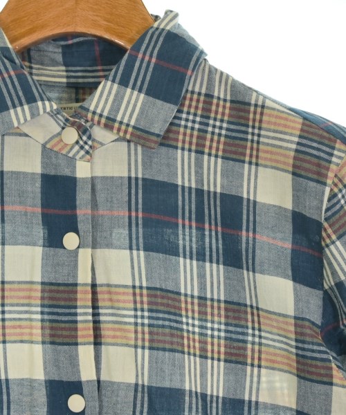 YAECA（ヤエカ）シャツワンピース 青 サイズ:S レディース/2200642866066