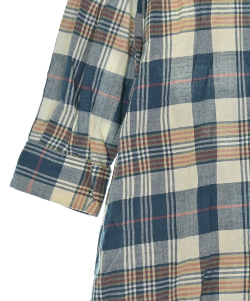 YAECA（ヤエカ）シャツワンピース 青 サイズ:S レディース/2200642866066