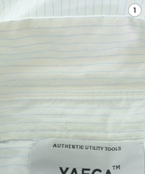 YAECA（ヤエカ）カジュアルシャツ 白 サイズ:M レディース/2200628585066