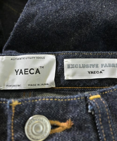 YAECA（ヤエカ）デニムパンツ 紺 サイズ:28(M位) レディース/2200627368011