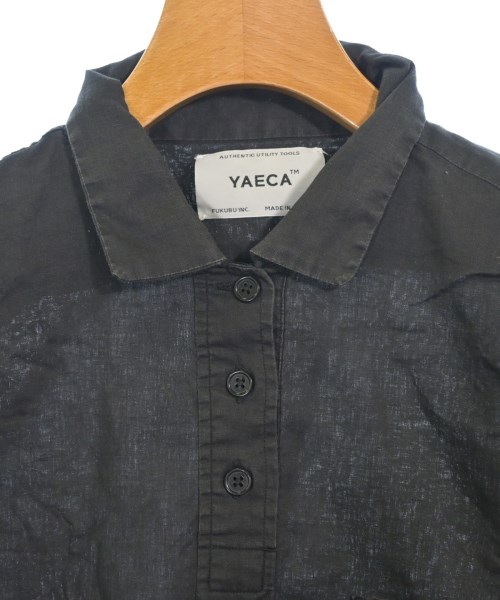 YAECA（ヤエカ）カジュアルシャツ 黒 サイズ:M レディース/2200634172090