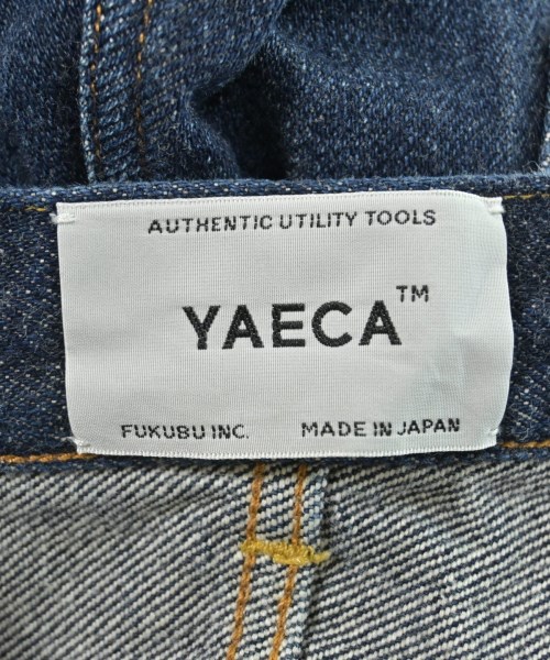 YAECA（ヤエカ）デニムパンツ 紺 サイズ:28(L位) レディース/2200610821103