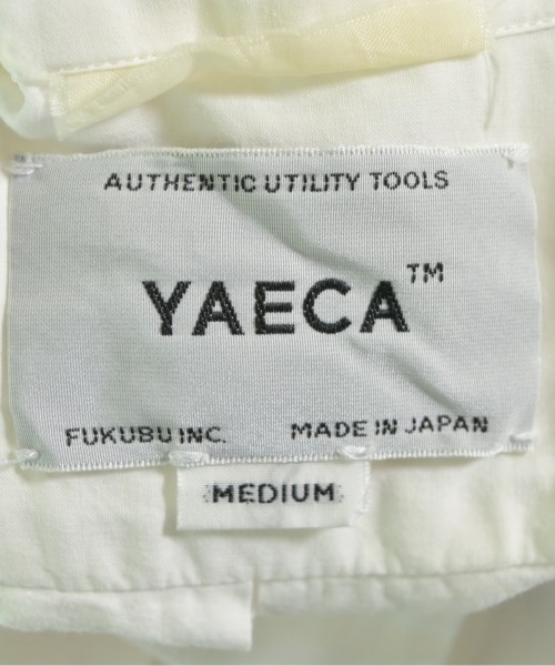 YAECA（ヤエカ）カジュアルシャツ 白 サイズ:M レディース/2200617399070