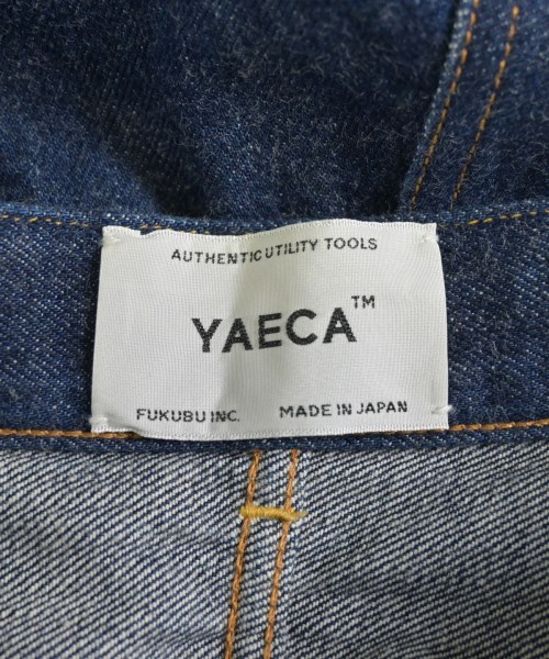 YAECA（ヤエカ）デニムパンツ 紺 サイズ:29(L位) レディース/2200606065047