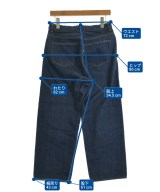 YAECA（ヤエカ）デニムパンツ 紺 サイズ:29(L位) レディース/2200606065047