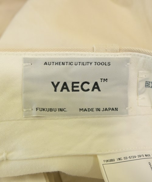 YAECA（ヤエカ）チノパン ベージュ サイズ:28(L位) レディース/2200609268094