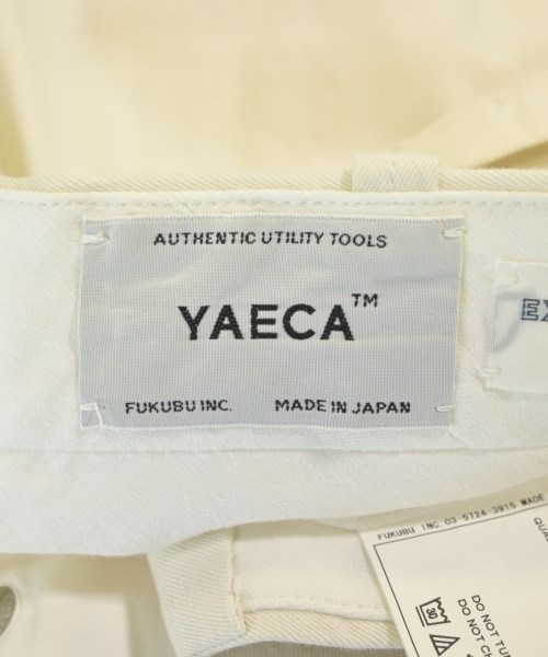 YAECA（ヤエカ）チノパン 白 サイズ:28(L位) レディース/2200609268100