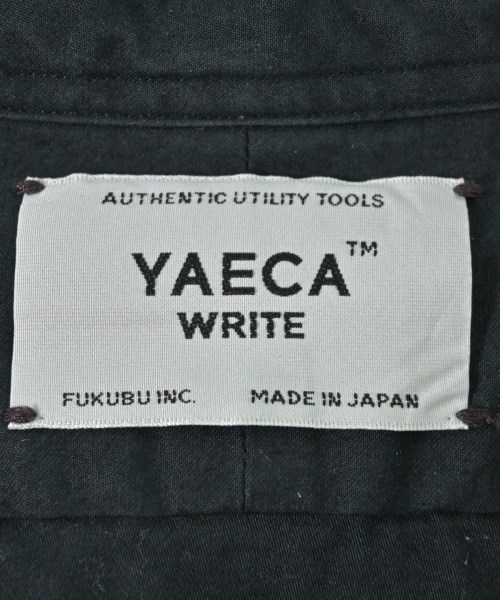 YAECA（ヤエカ）カジュアルシャツ 黒 サイズ:S レディース/2200601361038