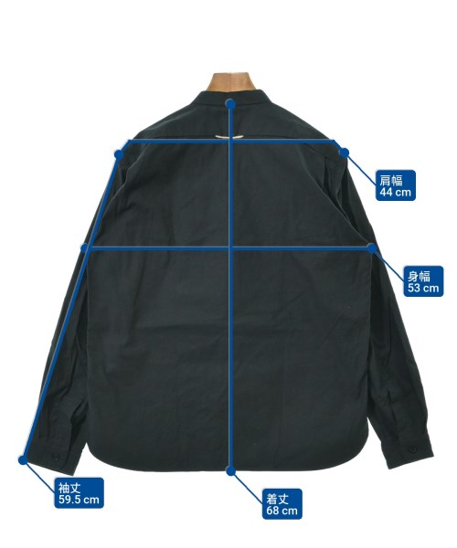 YAECA（ヤエカ）カジュアルシャツ 黒 サイズ:S レディース/2200601361038