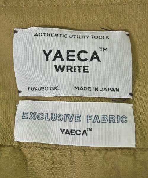 YAECA（ヤエカ）カジュアルシャツ 茶 サイズ:S レディース/2200601361045