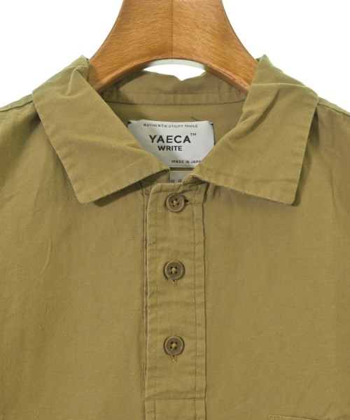 YAECA（ヤエカ）カジュアルシャツ 茶 サイズ:S レディース/2200601361045