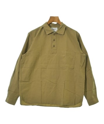 YAECA ヤエカ カジュアルシャツ S 茶 【古着】【中古】【送料無料】 YAECA（ヤエカ）カジュアルシャツ 茶 サイズ:S レディース