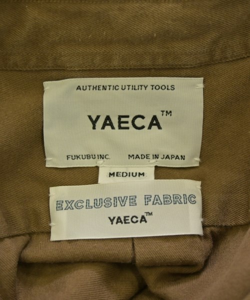 YAECA（ヤエカ）カジュアルシャツ 茶 サイズ:M レディース/2200673808011