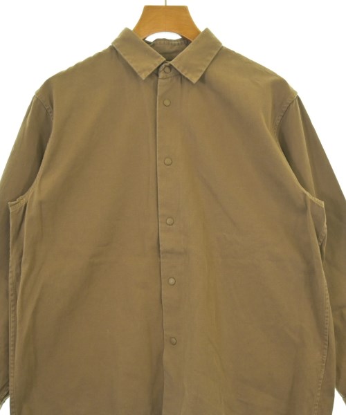 YAECA（ヤエカ）カジュアルシャツ 茶 サイズ:M レディース/2200673808011
