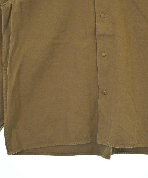 YAECA（ヤエカ）カジュアルシャツ 茶 サイズ:M レディース/2200673808011