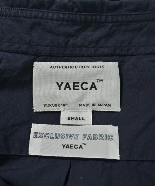 YAECA（ヤエカ）カジュアルシャツ 紺 サイズ:S レディース/2200676363036