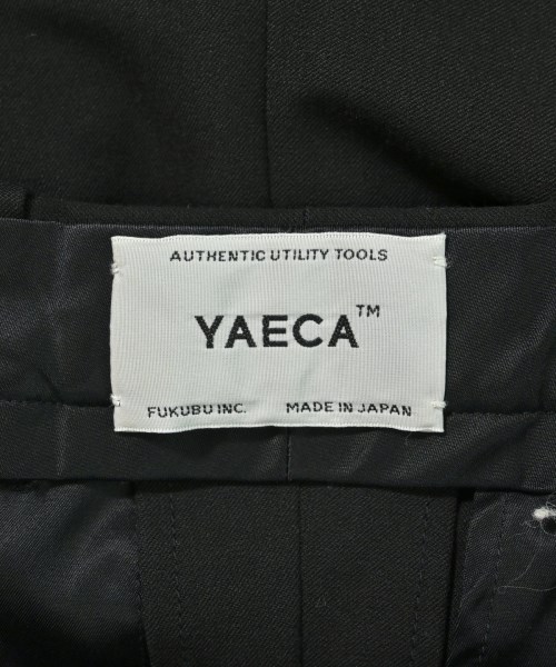 YAECA（ヤエカ）スラックス 黒 サイズ:M レディース/2200690666014