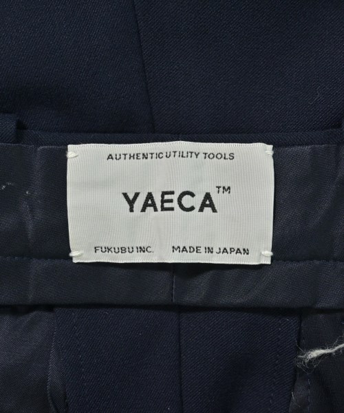YAECA（ヤエカ）スラックス 紺 サイズ:M レディース/2200690666021