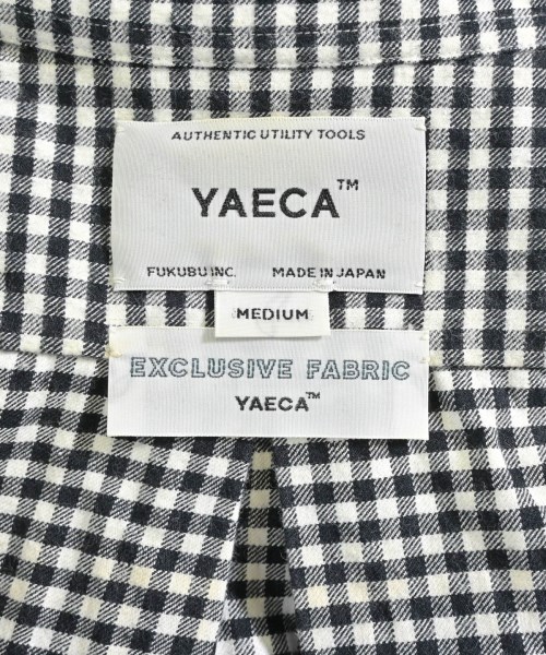 YAECA（ヤエカ）カジュアルシャツ 黒 サイズ:M レディース/2200691870229