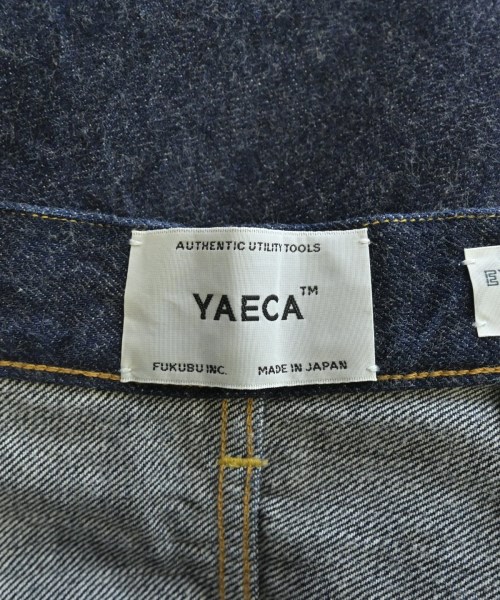 YAECA（ヤエカ）デニムパンツ 紺 サイズ:28(S位) レディース/2200695695033