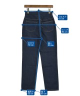YAECA（ヤエカ）デニムパンツ 紺 サイズ:28(L位) レディース/2200695732097