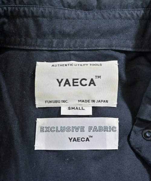 YAECA（ヤエカ）シャツワンピース 紺 サイズ:S レディース/2200698135062