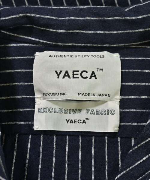 YAECA（ヤエカ）カジュアルシャツ 紺 サイズ:M レディース/2200716959106