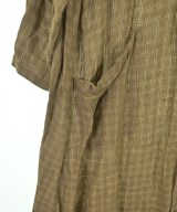 YAECA（ヤエカ）シャツワンピース 茶 サイズ:M レディース/2200645671155