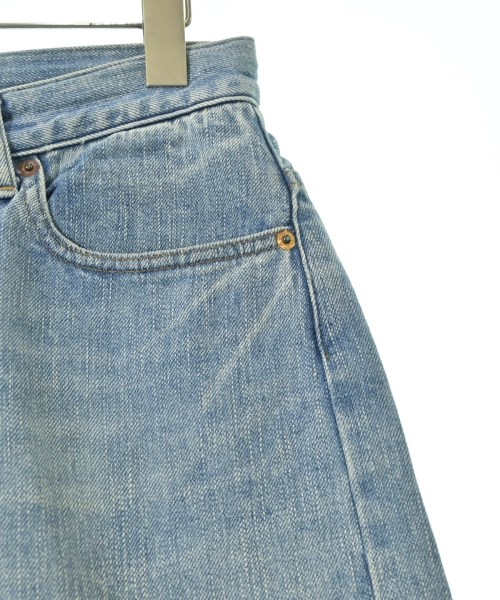 YAECA（ヤエカ）デニムパンツ 青 サイズ:28(L位) レディース/2200643725027