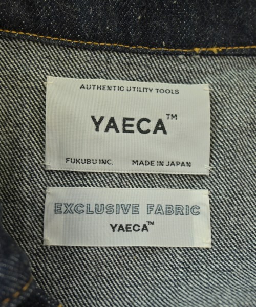 YAECA（ヤエカ）デニムジャケット 紺 サイズ:M レディース/2200705873017