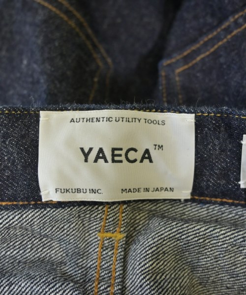 YAECA（ヤエカ）デニムパンツ 紺 サイズ:29(L位) レディース/2200706766011