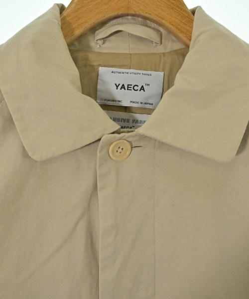 YAECA（ヤエカ）ステンカラーコート ベージュ サイズ:M レディース/2200661852057