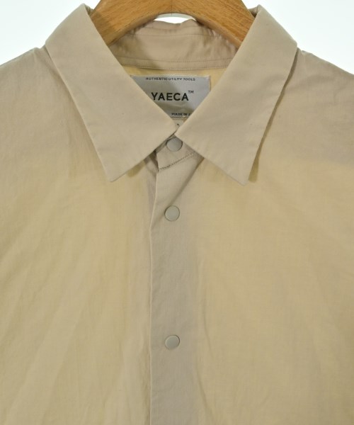 YAECA（ヤエカ）カジュアルシャツ ベージュ サイズ:M レディース/2200664037154