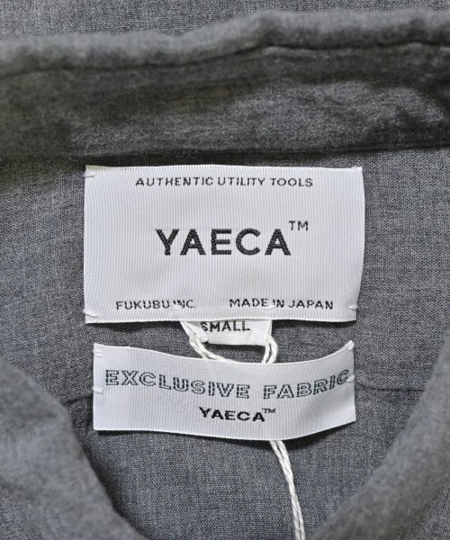 YAECA（ヤエカ）カジュアルシャツ グレー サイズ:S レディース/2200667433069