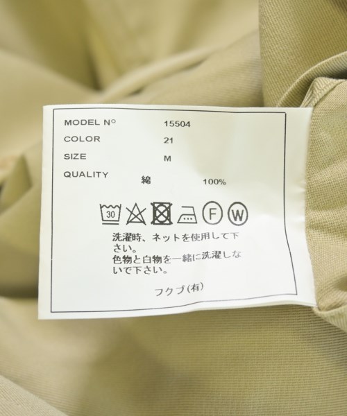 YAECA（ヤエカ）ステンカラーコート ベージュ サイズ:M レディース/2200724937059
